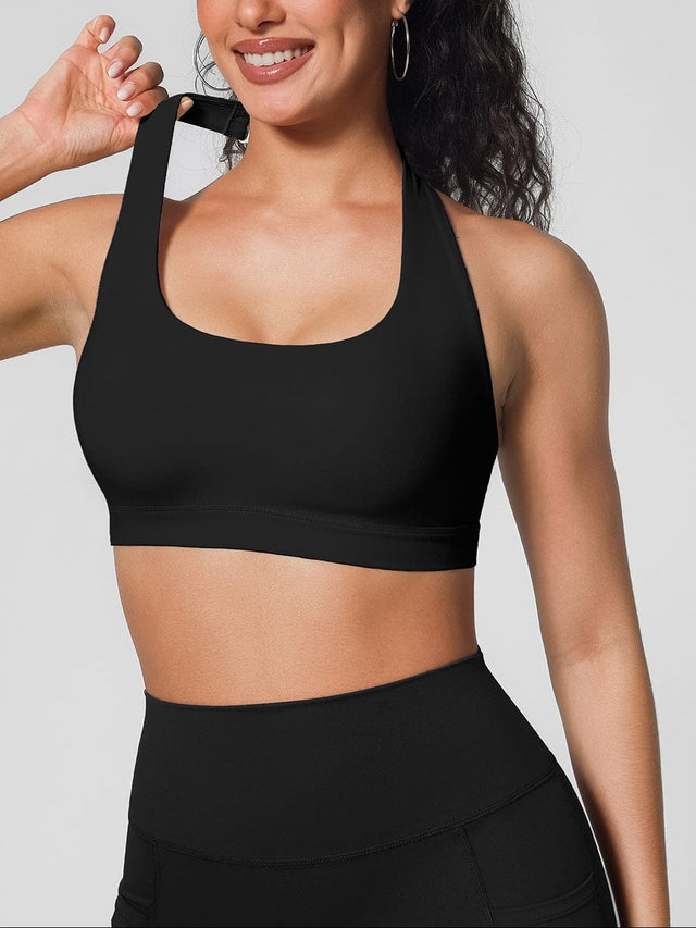 KJASA Halo Bra in Black